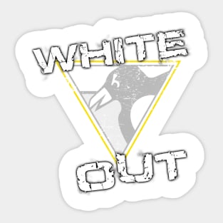 The Penguins are in a White Out Sticker